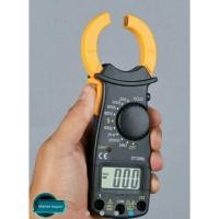 ราคา เครื่องมือวัดกระแสไฟฟ้าพร้อมจอ LCD แสดงผลสามารถวัดกระแสไฟ AC / DC แรงดันไฟฟ้าและความต้าน ทานต่างๆเป็นต้น แสดงผลจอ LCD (4837709244)