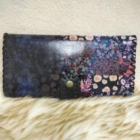 ราคา กระเป๋าสตางค์ใบยาว งาน handmade กระเป๋าหนังแท้มือสอง (28912176364)