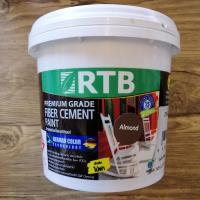 ราคา สีอะครีลิคทาไม้ฝาเฌอร่า​ ระแนง​ สีอัลมอนด์ ALMOND ไฟเบอร์ซีเมนต์ขนาด1/4หรือ0.946​ลิตร​ ยี่ห้อRothenburg​ (11648573499)