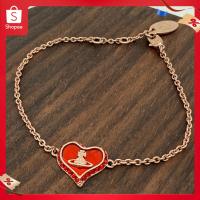 ราคา Vivienne Westwood Petra Bracelet Rose Gold-Flame Red (27213711800)