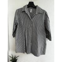 ราคา เสื้อเชิ้ตลายๆผ้าลินิน(มือสอง) (23874617366)