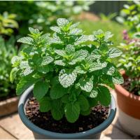 ราคา เมล็ดพันธุ์ สะระแหน่ เมล็ดสะระแหน่ บรรจุ 2000 เมล็ด Bonsai Peppermint Seeds Fresh Edible Mint Plant Herbs Seeds (40076520912)