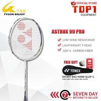 ราคา Lee Chong weisYONEX ASTROX 99 ไม้แบดมินตันสีขาว ฟรีกระเป๋าและด้ามจับ (48050034061)