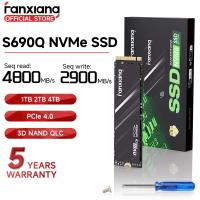ราคา Fanxiang S690Q PCIe 4.0 M2 NVMe SSD 1TB 2TB 4TB Solid State Drive สําหรับ PS5 แล็ปท็อป PC (29628116809)