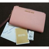 ราคา ขาย‼ กระเป๋าตัง คล้องมือ Michael Kors 2ซิป ใส่โทรศัพท์ได้ค่ะ (7315422912)
