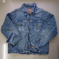 ราคา เสื้อแจ็คเก็ตยีนส์ชายมือสองสภาพดีAmerican Eagle Jacket Jeans SZ.XL (18696430347)