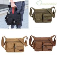 ราคา UAENAIU กระเป๋าสะพายลําลอง,กระเป๋า Messenger หลายกระเป๋าวินเทจ,กระเป๋าสะพายผู้ชายกันน้ําผ้าใบความจุขนาดใหญ่สําหรับกลางแจ้ง (52802051570)
