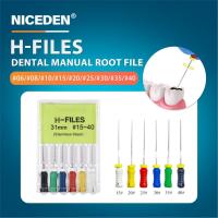 ราคา Niceden ทันตกรรม endo ไฟล์ H ไฟล์ 6 ชิ้น/แพ็ค 21/25 มม. ทันตกรรม Endodontics (29671618624)