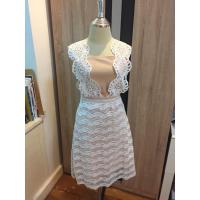 ราคา เดรสสั้น ลูกไม้ มือสองสภาพดี (8251173923)