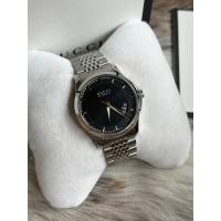 ราคา ⌚️Gucci Round Face Automatic Black Dial Date King’size (19792336620)