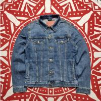 ราคา เสื้อแจ็คเก็ตยีนส์ ego red trucker Jacket denim (40672858871)