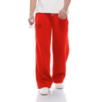 ราคา MERAH Afd Loose Baggy Sweatpants Jogger กางเกงผ้าฟลีซ Oversize สําหรับผู้ชายและผู้หญิงสีแดง (45801761228)
