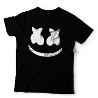 ราคา Dj Marshmello Face 1 เสื้อยืดสีดํา Marshmallow Marshmello (Emm Dwp Rave Party) Uliandrashop (57402162750)