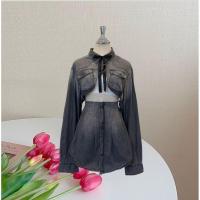 ราคา ส่งต่อชุดเซ็ทยีนส์ เสื้อคลุมยีนส์+กระโปรง มือ1 (41608120463)