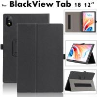 ราคา for Blackview Tab 18 12" Tablet PC Case PU Leather Magnetic Cover with Hand Strap For Blackview Tab18 12 inch (24308730746)