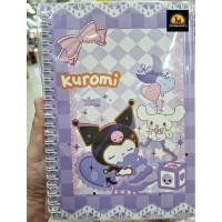 ราคา สมุดโน๊ต สมุดมีเส้น ลาย คุโรมิ Kuromi สมุดA5 สมุดโน๊ตการ์ตูน อุปกรณ์การเรียน สมุดไดอารี่ สมุดจดบันทึก notebook (27137786989)