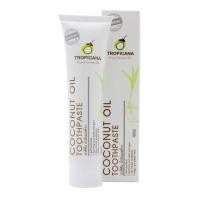 ราคา ยาสีฟันน้ำมันมะพร้าว สูตรไม่มีฟลูออไรด์ ขนาด 100 G (1558087410)