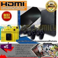 ราคา Ps2 New Reproduct (เทียบเท่ามือหนึ่ง) Sony Playstation 2 PS2 รุ่น Slim 90006 Full Set HDMI PS2 เครื่องแท้ 100% อุปกรณ์คร (6510673345)
