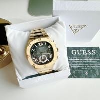 ราคา นาฬิกาผู้ชาย GUESS Mens Gold Tone Multi-function Watch GW0572G2 (18686097485)