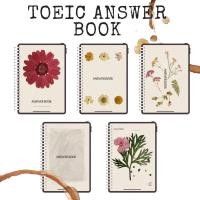 ราคา Answer Book กระดาษคำตอบ ข้อสอบTOEIC เท่าขนาดจริง [ขนาดA4 เย็บสันกระดูกงู] แบบหน้า-หลัง (29676730965)