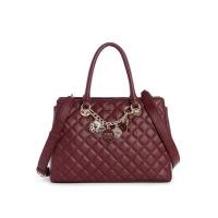 ราคา Guess กระเป๋าสะพาย รุ่น VICTORIA LUXURY SATCHEL สีแดง (2376051732)