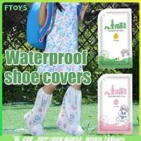 ราคา จัดส่งใน24ซม.5คู่ ถุงคลุมรองเท้ากันฝน กันน้ำ วัสดุPe กันรองเท้าเปียก ที่ครอบรองเท้า รุ่นเด็กและผู้ใหญ่ (44154003400)