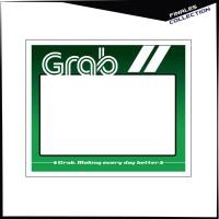 ราคา Grab Car Sticker Kereta Grab Roadtax สติ๊กเกอร์สติ๊กเกอร์ GrabTransparent สติ๊กเกอร์ Pelkat Grab Lalamove (44700850308)