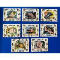 ราคา UFN001-แสตมป์ต่างประเทศ DUBAI จำนวน 8 ดวง (ใช้งานแล้ว) (28100830221)