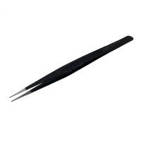 ราคา ปากคีบ ปากคีบปลายแหลมสีดำ ปากคีบเพชรพลอย ปากคีบยาวขนาด 17 Cm. แหนบคีบชิ้นงาน Diamond Tweezers black 17 Cm (15804422041)