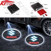 ราคา โคมไฟโปรเจคเตอร์ LED ไร้สาย ลายการ์ตูน Suzuki Swift XL7 vitara Jimny SX4 S-Cross Presso Ciaz ERTIGA Celerio HD 3D สําหรับติดประตูรถยนต์ 2 ชิ้น ต่อชุด (22350407924)