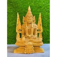 ราคา พระบูชาไม้จันทร์หอมแกะสลัก หน้าตัก7นิ้ว พระมหามัยมุณี ทรงเครื่องกษัตริย์ (21561806254)