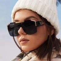 ราคา แว่นกันแดดกลางแจ้งผู้ชาย, Lion King high-end one-piece sunselation nationationation mens easy long-end full frame眼镜复古潮女08.321 (27781287388)