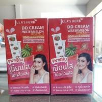 ราคา JULA'S HERB(จุฬาเฮิร์บ) ดีดีครีมแตงโม SPF50 PA+++ 8 มล.(6ซอง/กล่อง) (5217847293)