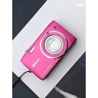 ราคา กล้องดิจิตอลมือสอง Used Nikon Coolpix S3500 pink Digital Camera [No charger] (41214277756)