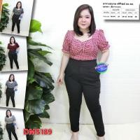 ราคา ชุดเซต สาวอวบ แฟชั่น เสื้อ + กางเกงขายาว ผ้าวูลเวฟ ชุดเซท ชุดเซ็ต ชุดเซ็ท 2XL 3XL เสื้อผ้าคนอ้วน 2 ชิ้น DMS189 (3047496948)
