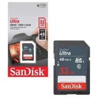 ราคา 32GB การ์ดหน่วยความจำ SANDISK ULTRA® SDHC™/SDXC™ UHS-I 48MB/s (2125555177)