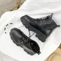 ราคา มือ2✨ รองเท้าบูทมาร์ติน ส้นหนา หนังด้าน ไซส์37 สภาพดีมาก (19766649420)