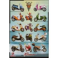 ราคา โปสเตอร์ รูปถ่าย รถมอเตอร์ไซค์ ฮอนด้า Yamaha FINO POSTER 24”X35” นิ้ว Japan Auto Bikes Scooter Motorcycle (26206152916)