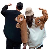 ราคา (PH) BEAR EMBROIDERED FUR Crewneck เสื้อกันหนาวผู้หญิงเกาหลีสไตล์แฟชั่นเสื้อกันหนาวชุดสําหรับสาวอินเทรนด์สไตล์เกาหลีเสื้อวัยรุ่น Suiter พรีเมี่ยมขนแกะเสื้อกันหนาว (28215228508)