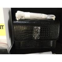 ราคา กระเป๋า YSL MEDIUM SUNSET BAG Croc หนังแท้งาน vip (6486109980)
