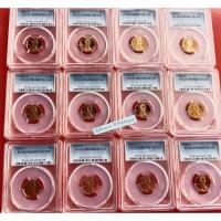 ราคา เหรียญลินคอล์นเซ็นต์ ปี 1992S-2003S จำนวน 12 เหรียญ เกรด PCGS PR69 DCAM (20277558350)