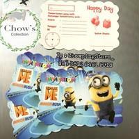 ราคา การ์ดเชิญวันเกิดมินเนี่ยน / การ์ดวันเกิด Despicable Me Minion (9415613316)