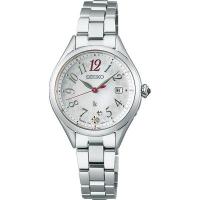 ราคา Seiko Ladies LUKIA Grow Solar Radio Wave Correction Ladies Metal Band SSQW091 (44852933767)