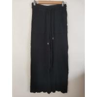 ราคา กางเกงผ้าร่องมือสอง​ GU สีดำ (21576086923)