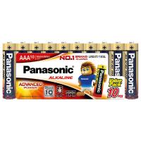 ราคา ถ่านอัลคาไลน์ AAA Panasonic LR03T/10SL สีทอง (แพ็ค 10 ก้อน) (21807472298)