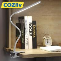 ราคา โคมไฟตั้งโต๊ะ LED แบบหนีบ ปรับโค้งงอได้ โคมไฟโต๊ะทำงาน โคมไฟอ่านหนังสือ มือสองสภาพใหม่ (48403311725)
