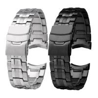 ราคา Original-สําหรับCasio EF-550 ผู้ชายสแตนเลสสตีล EDIFICE Series 5051 EF-524Dสร้อยข้อมือกันน้ํายางซิลิโคน 22 มม. (44226441402)