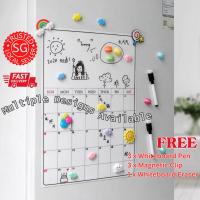 ราคา (จัดส่งภายใน 24 ชม.) ก3 แม่เหล็กแห้งลบปฏิทินตารางครอบครัววางแผนกระดานข้อความไวท์บอร์ด (27740519022)