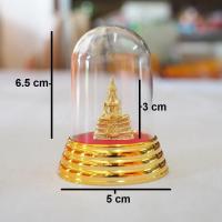 ราคา ครอบแก้วพระ หลวงพ่อโสธร ขนาด 5x5x6.5 cm พระตั้งหน้ารถ (7646006136)