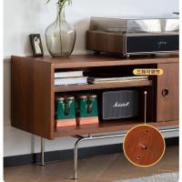 ราคา ประตูบานเลื่อนตู้ชั้นไม้เนื้อแข็งที่เรียบง่ายพาร์ทเมนท์ขนาดเล็กนอร์ดิกสไตล์ญี่ปุ่นยุคกลางตู้ทีวีตู้ทีวีรวมกันตู้ห้องนั่งเล่น เคพิก (50801006420)